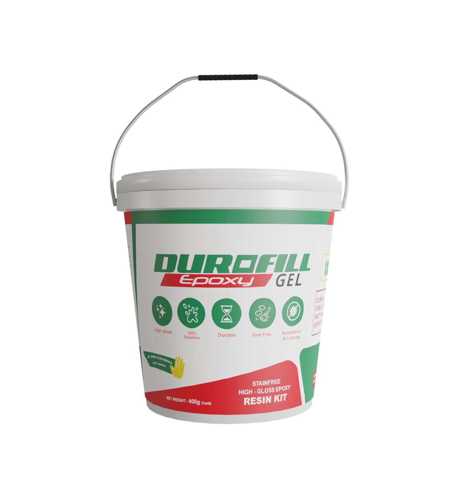 Durofill Epoxy Kit with Epoxy Pigment