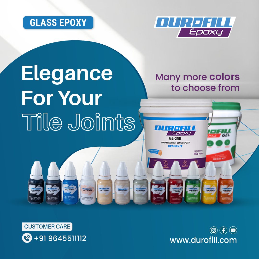 Durofill Epoxy Kit with Epoxy Pigment