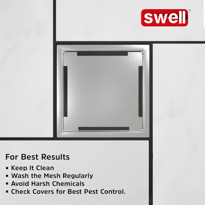 Swell Closed Floor Drain, PM 1007