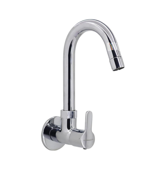 SOMANY Hemal Sink Cock with Flange | Wash Basin Tap - Brass Sink Cock _272211250131