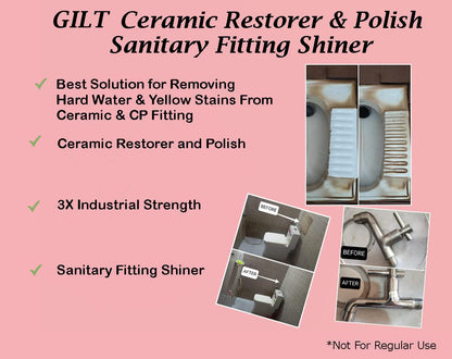 GILT Ceramic & Sanitary Cleaner | Hard Water Stain Remover 180g