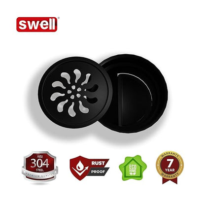 Swell Auto Close Bowl Jali ,Elite Black