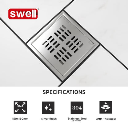 Swell Floor Drain, PM 1011