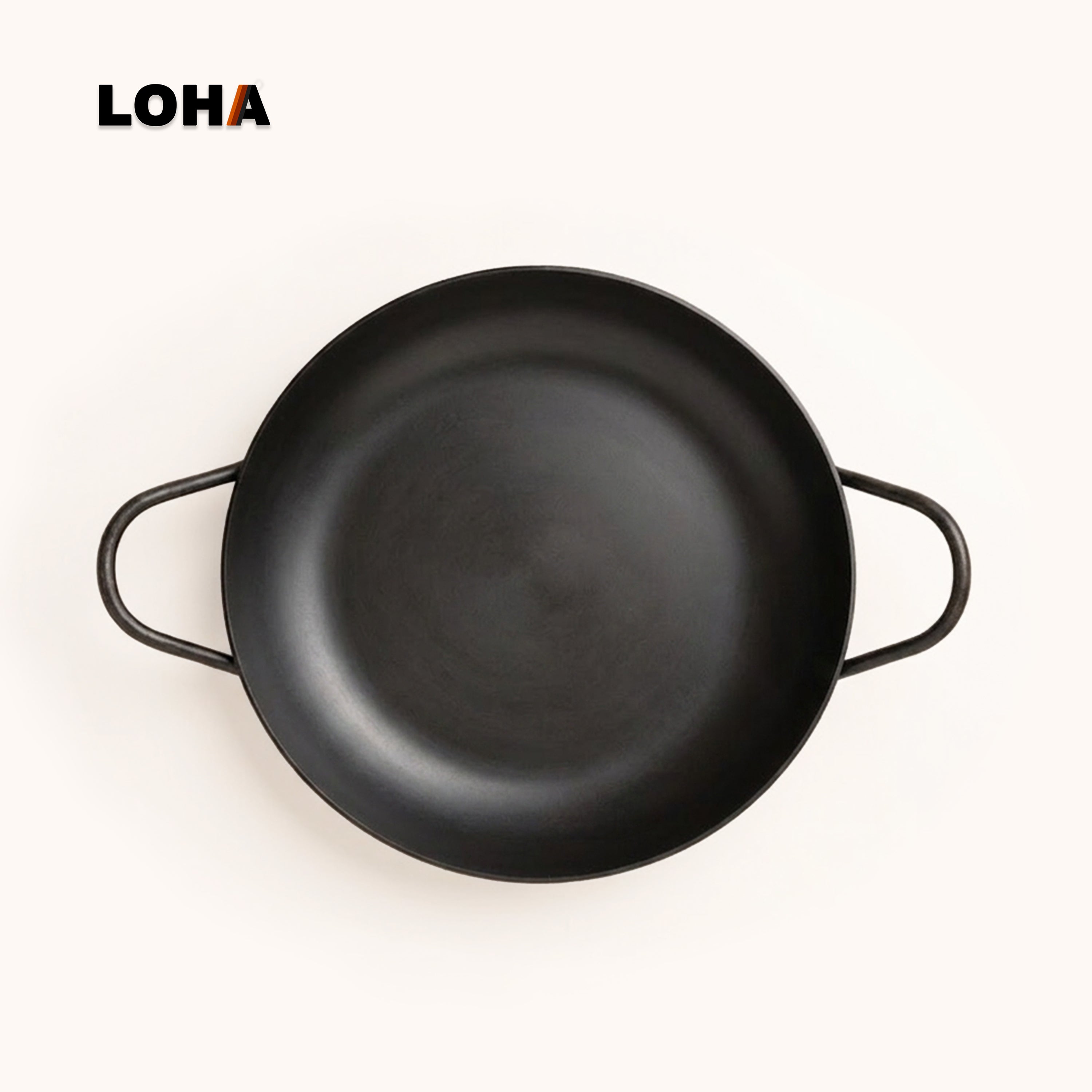 Loha Cast Iron Kadai | 10 Inch